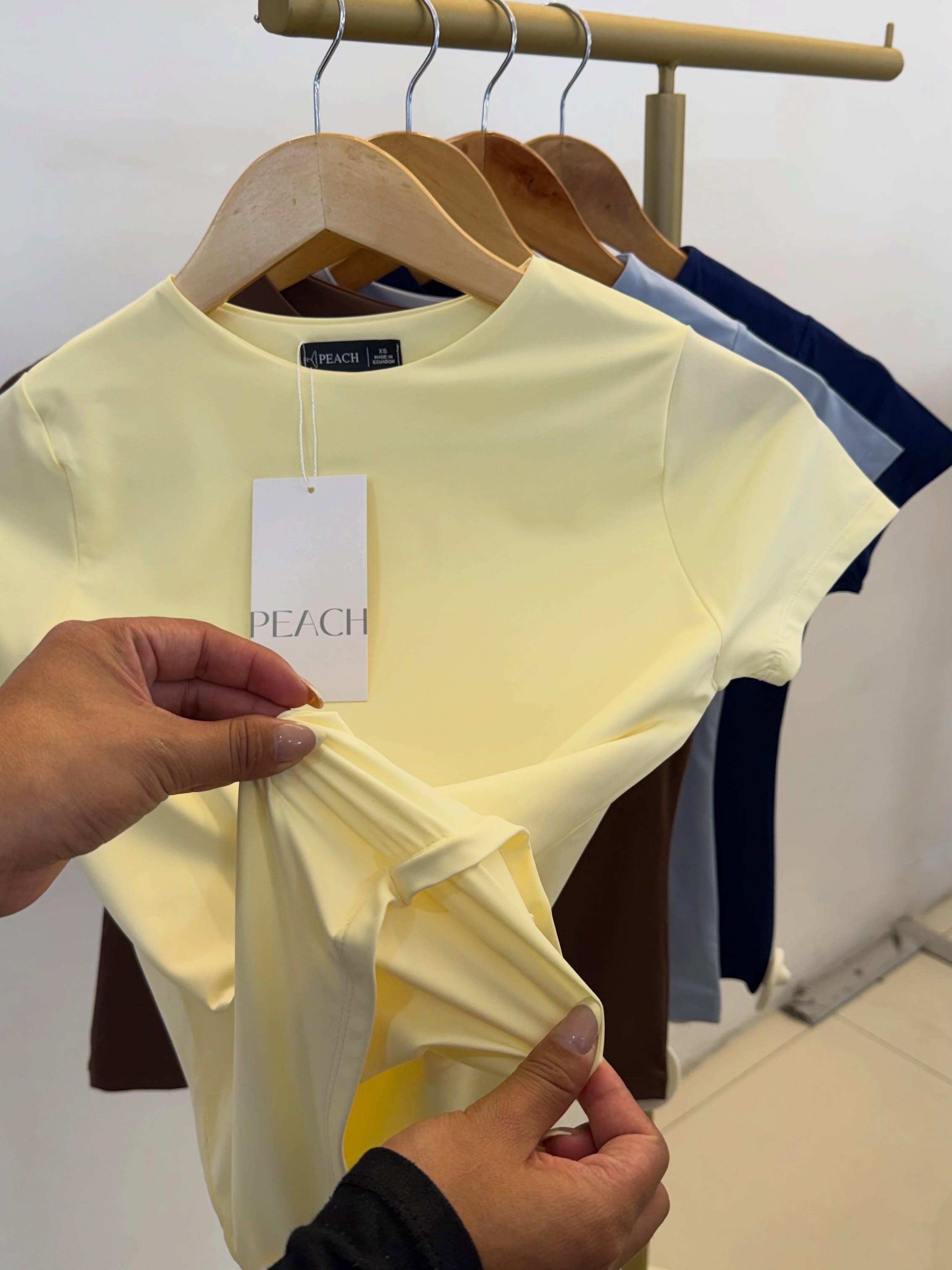 short-sleeve top