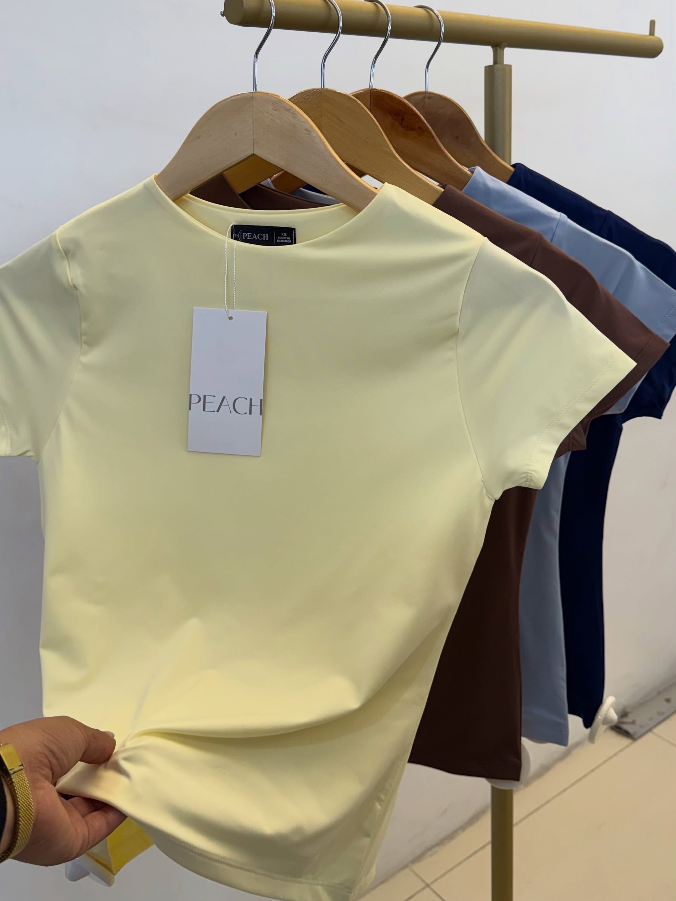 short-sleeve top